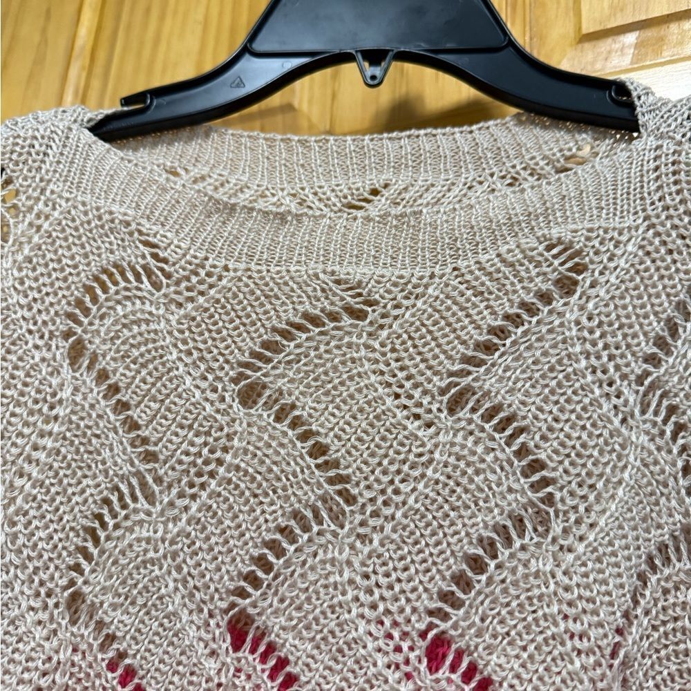 Colorful Knit Sweater size L - Picture 4 of 8